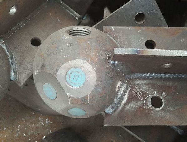 双流县螺栓球球塞，网架配件